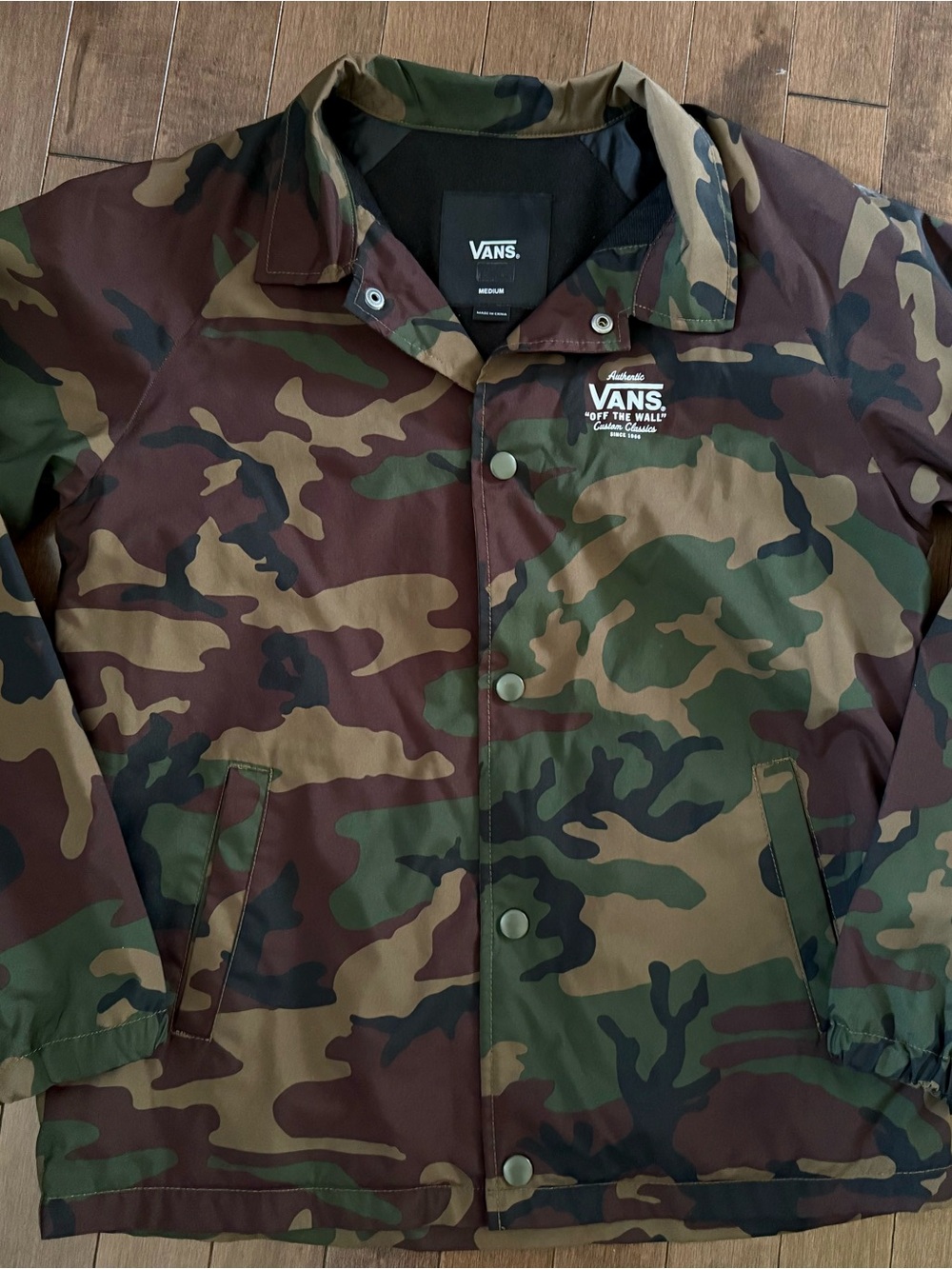 Vans Boys Camo Jacket (M)